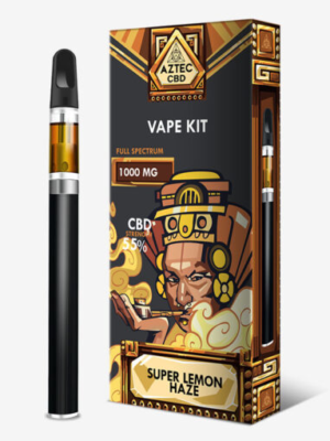 Aztec Full Spectrum CBD Vape Kit UK | 1000mg | Complete Kit