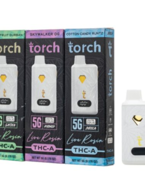 Torch THC Vape UK | 2g | 84% THC | Best Value Rechargeable