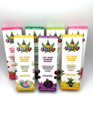 Treezy 3g Disposable Vape UK | 86% THC | Extended-Capacity Format